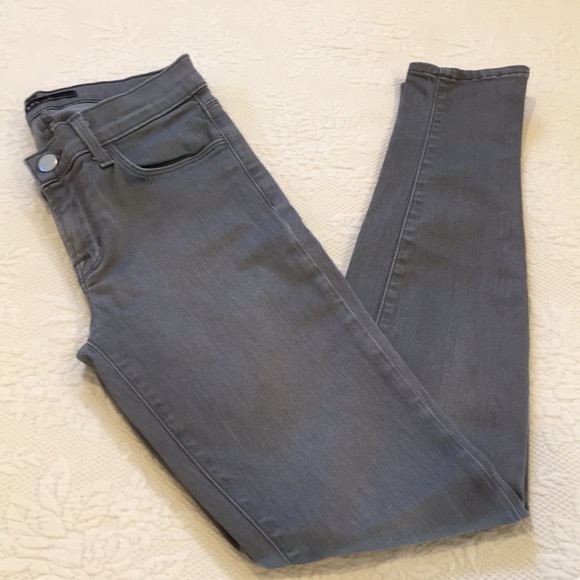 J Brand gotham super skinny size 26 grey - Picture 4 of 15